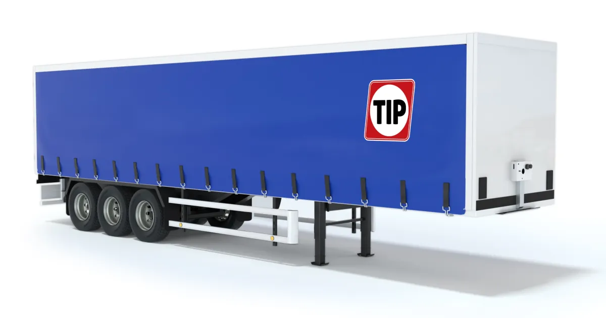 イタレリCURTAINSIDE trailer 1:24 No.3809 Curtainside Trailer Italeri 3809